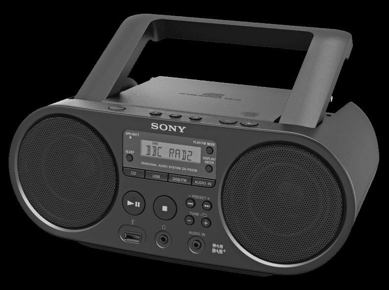 SONY ZSPS55B, CDBoomBox, DAB+, Schwarz Kaufen auf Ricardo