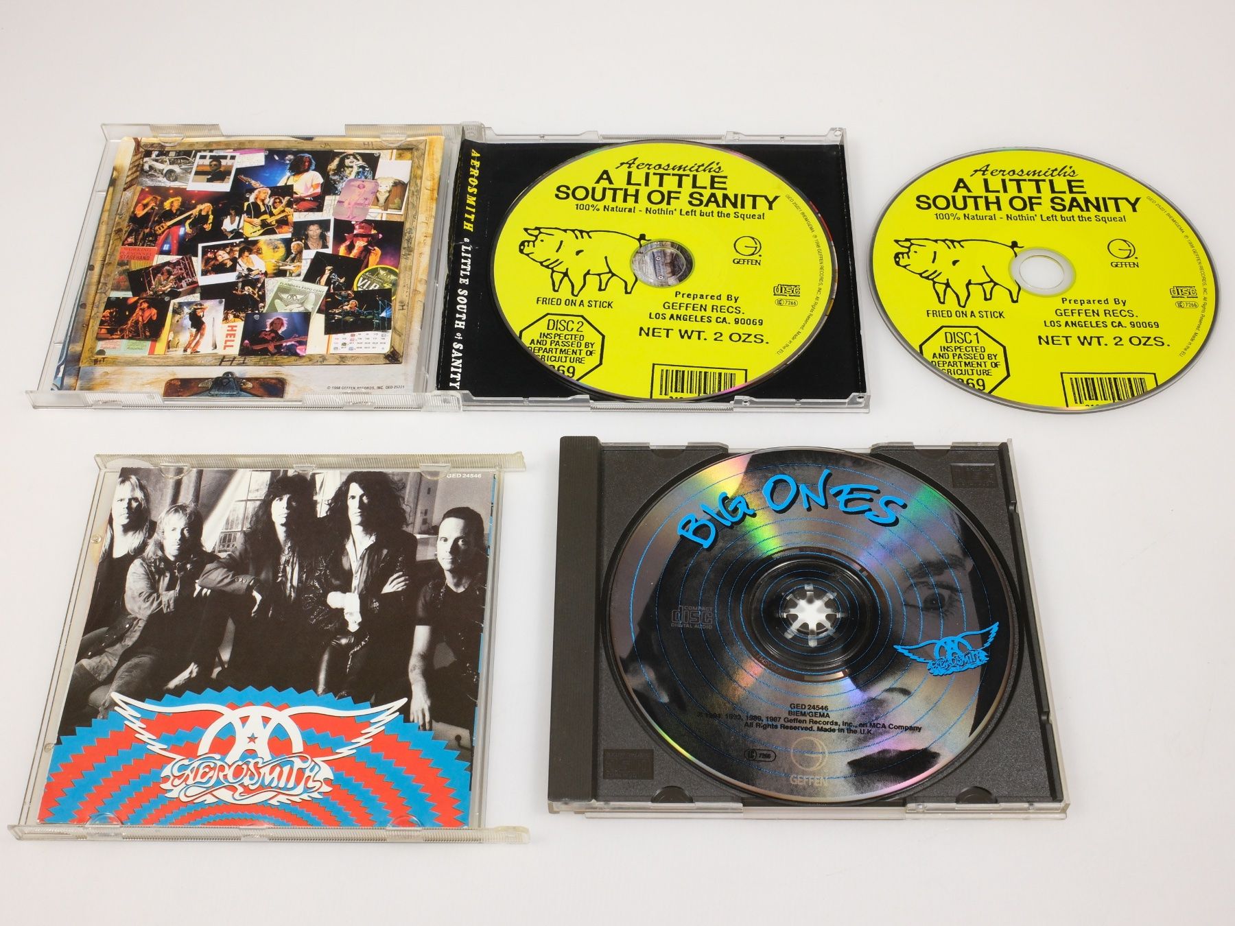 CD: AEROSMITH (14 CDs) – Usato da Lobsigen venduto da Markus_Haenggi_Bern 2