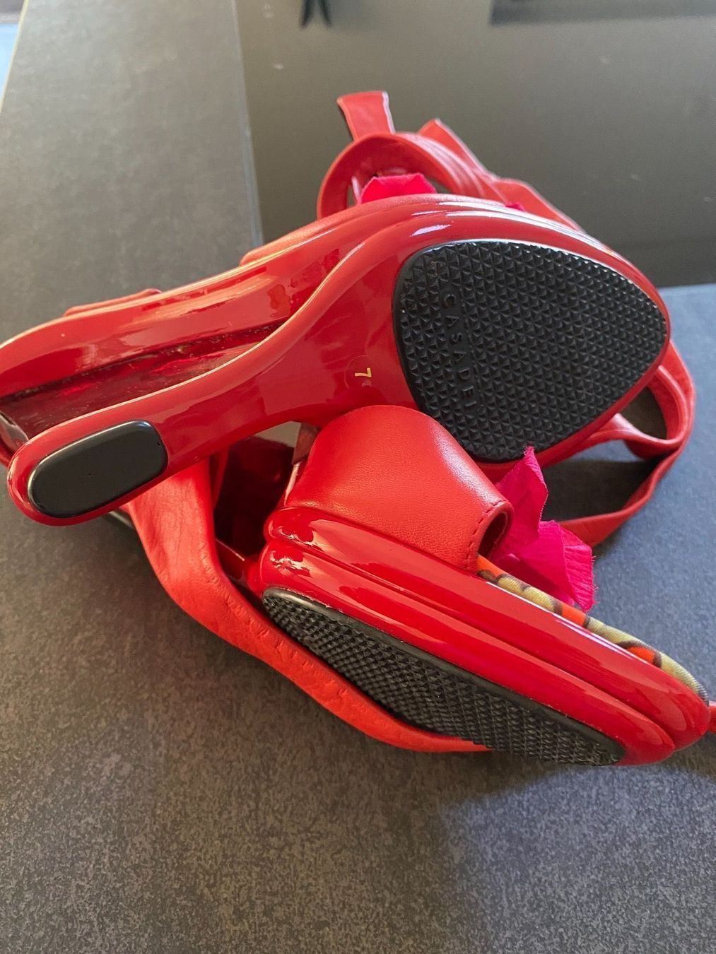 Casadei Damenschuhe: Sandale CASADEI  T37 CUIR NEU – Neu (gemäss Beschreibung) aus Porrentruy von SYANKA 6
