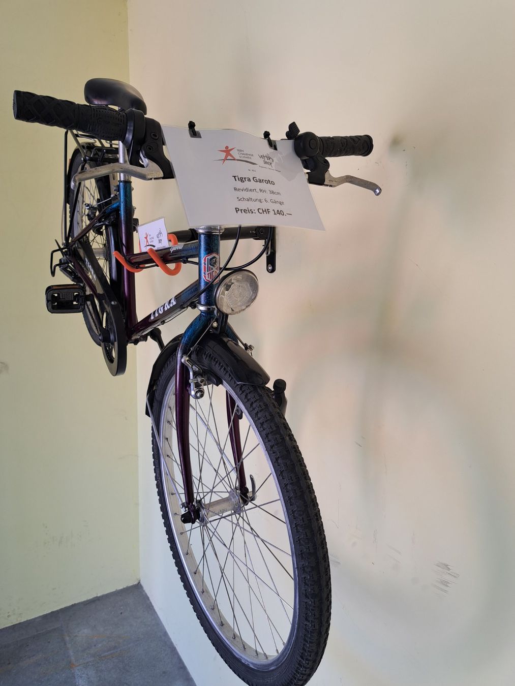 Velos: Tigra Garoto, Citybike für Mädchen, 24", frisch revidiert – Gebraucht aus Glarus von VeloShop_Glarus 3