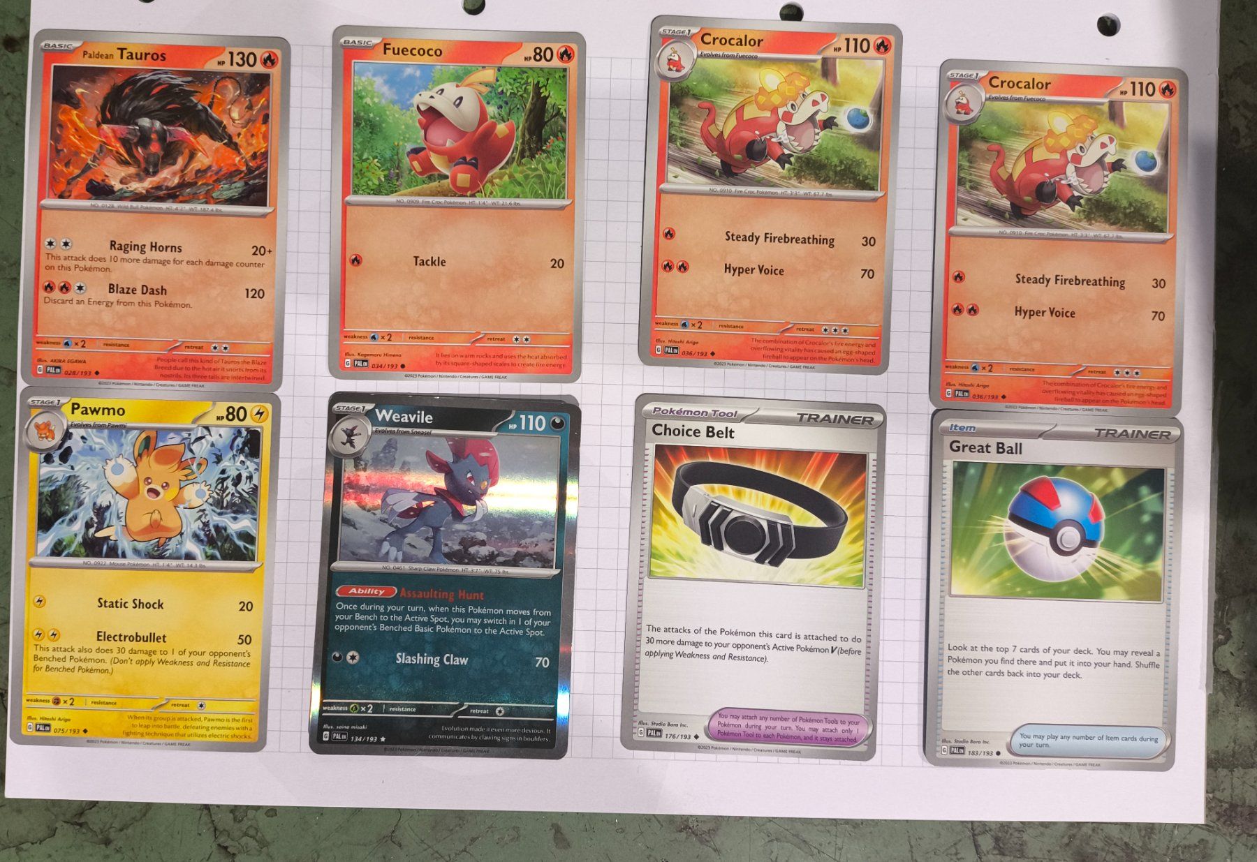 Pokémon Carte collezionabili: 8x Pokémon Karten - PAL En - Paldea Evolved – Usato da Wassen UR venduto da EngDinis