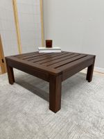 IKEA ÄPPLARÖ Tisch/Hocker 63 cm Akazie massiv