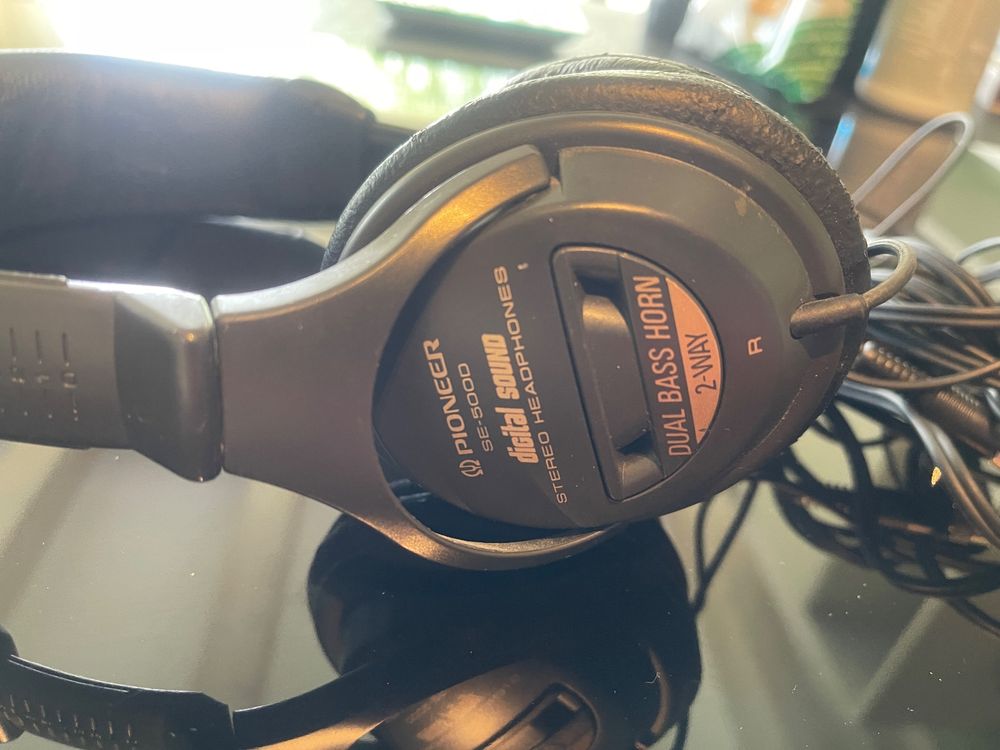Casque Audio Pioneer DJ SE-DJ5000 - Vintage, Monitoring, Pliable - Occasion