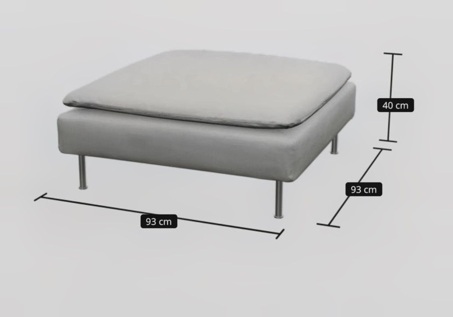 Ikea Sgabelli: Hocker Ikea SÖDERHAMN – Usato da Bern venduto da Harrison2 1