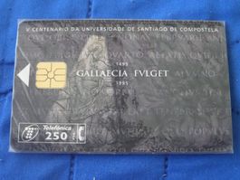 Telefonkarte Telefonica Santiago 1995 gebraucht Zustand
