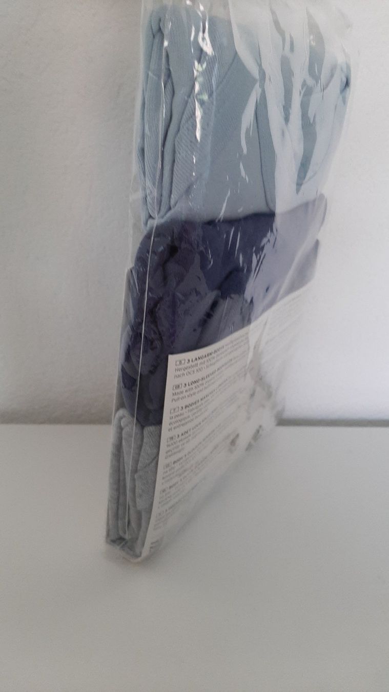 Tchibo Unterwäsche: Tchibo 3-er Set Langarmbodys - Gr. 98/104 – Neu und originalverpackt aus Aarburg von NDK 2