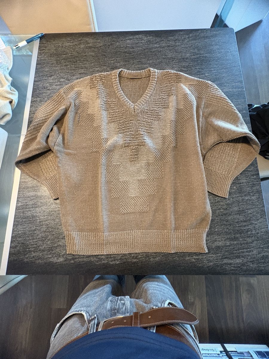 Bogner Maglioni & Felpe: Herren Pullover Bogner braun Wolle Baumwolle gemustert – Nuovo (secondo la descrizione) da Wädenswil venduto da tim_zdl8
