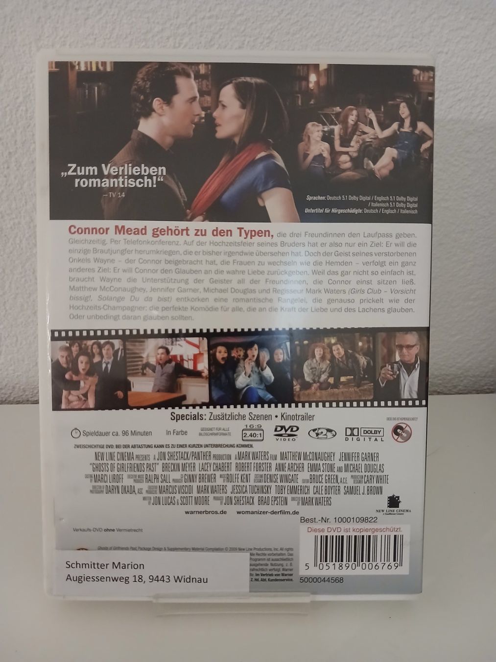 Tutti i DVDs: Der Womanizer – Usato da St. Margrethen SG venduto da SamusAran 1