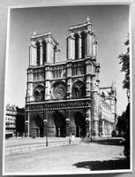 Paris, Notre-Dame - Org. Photo aus Bildarchiv Marburg