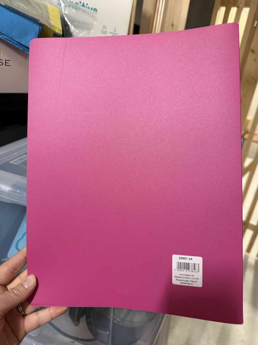 Ordner: NEU! Ringordner in Pink A4 – Neu und originalverpackt aus Schlieren von Bella79 2