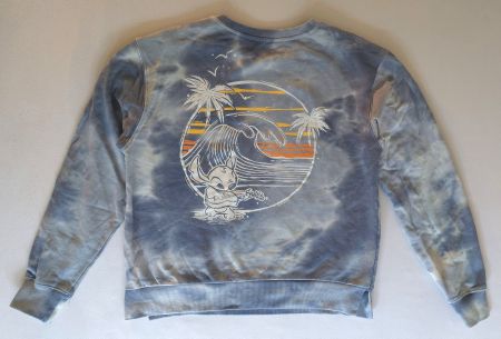 Disney Stitch Damen Sweatshirt M – Batik – ungetragen