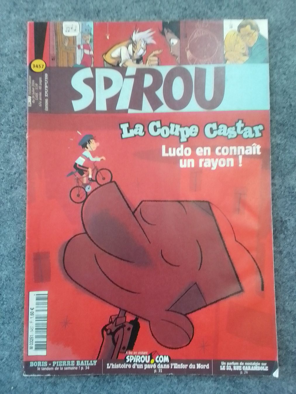 Comics: Spirou  La Coupe Castar 3457 – Gebraucht aus Préverenges von gga_f9hf
