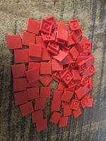 lego 3068 lot de 100 pièces Red Tile 2 x 2