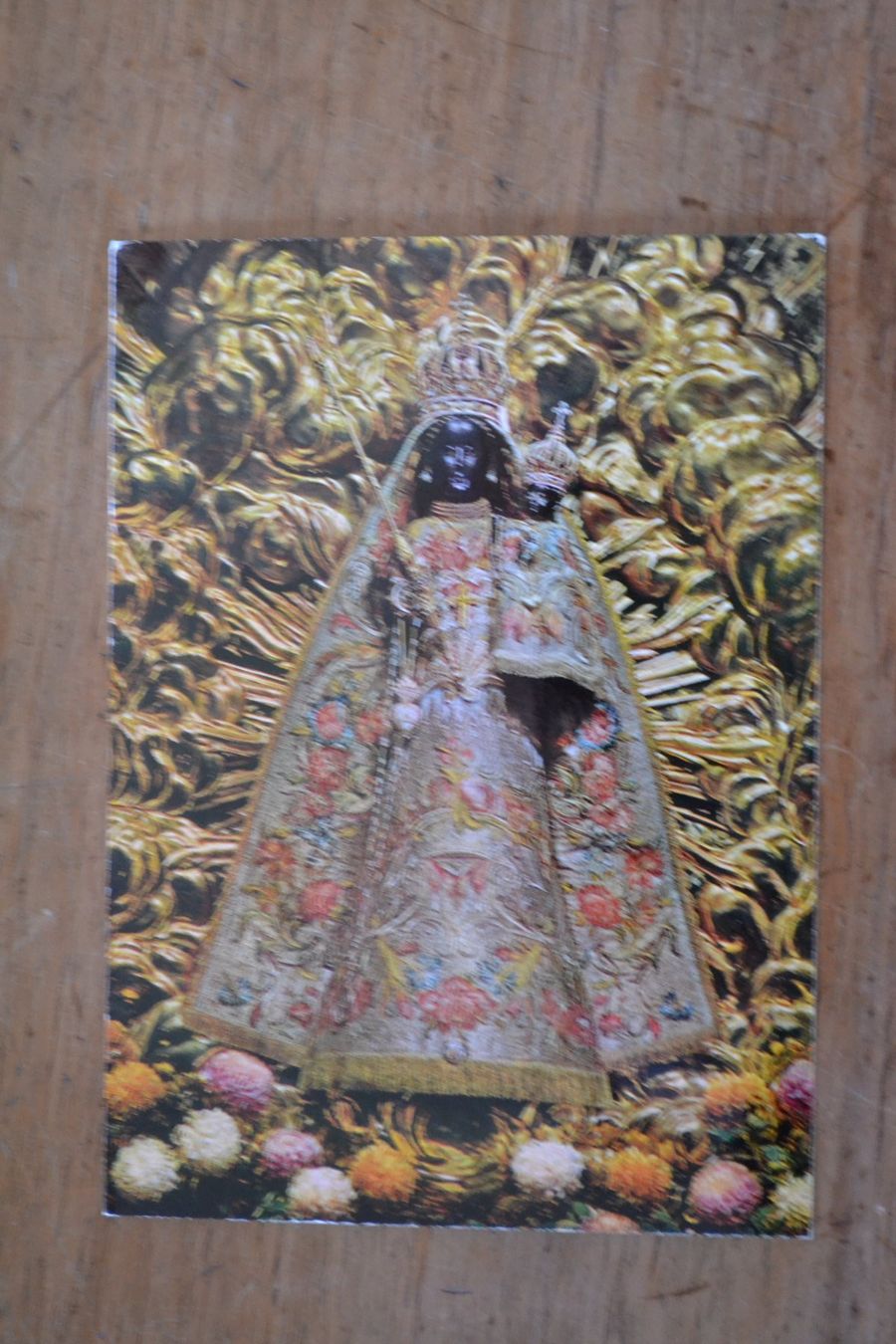 Cartoline postali: AK die Schwarze Madonna – Usato da Beinwil am See venduto da kajak55