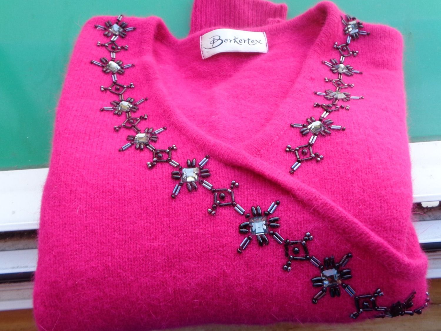 Pullover & Sweatshirts: Pullover Lammbswool/Angora, Gr.14-16, Hot Pink – Neu (gemäss Beschreibung) aus Tafers von kor_jf9w 6