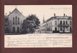 BASEL - Holbeinstrasse - Französische Kirche - 1902