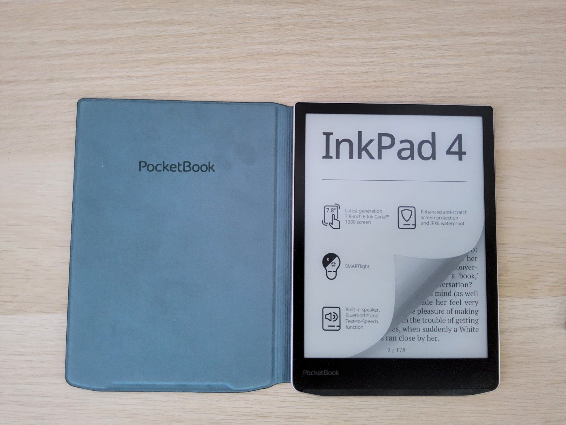 PocketBook Tablet PC: PocketBook InkPad 4 E-Reader mit Hülle, top Zustand! – Gebraucht aus Heiden von kas_zln5 2
