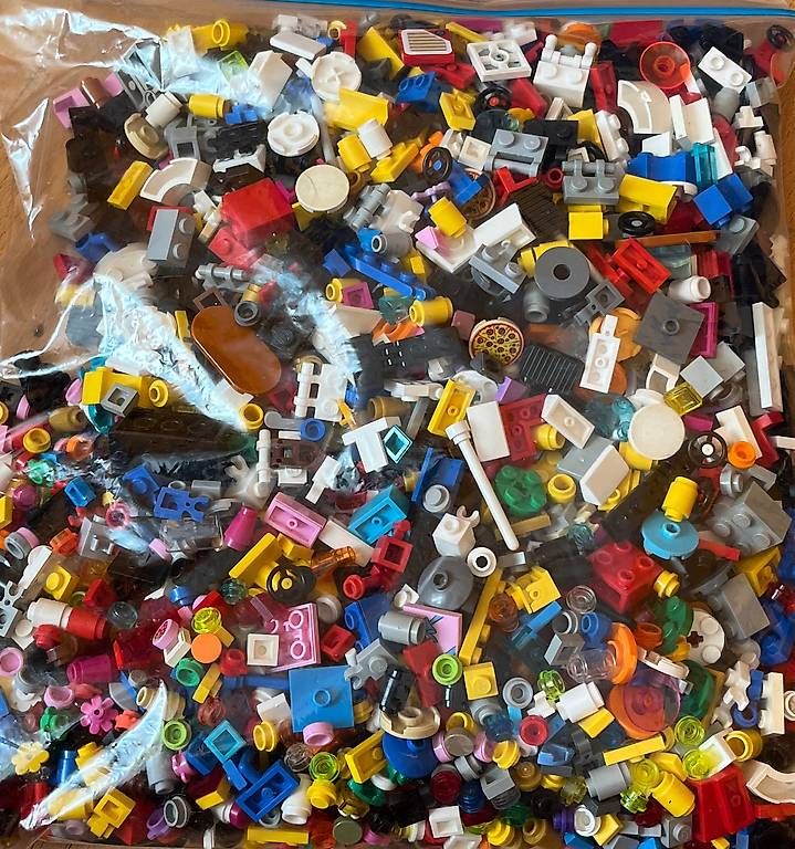 Kit di costruzioni: Lego diverse Kleinteile 740g – Usato da Grenchen venduto da mammamia25