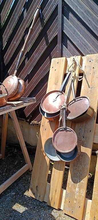 Casseroles: Cuivre  – D'occasion à Granges (Veveyse) par Primo23 1