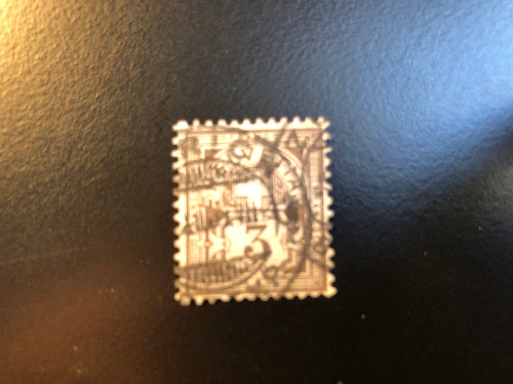 Tutti i francobolli: 1 timbre oblitéré 3ct Type chiffre no 81 – Usato da Charmey (Gruyère) venduto da Rolando6