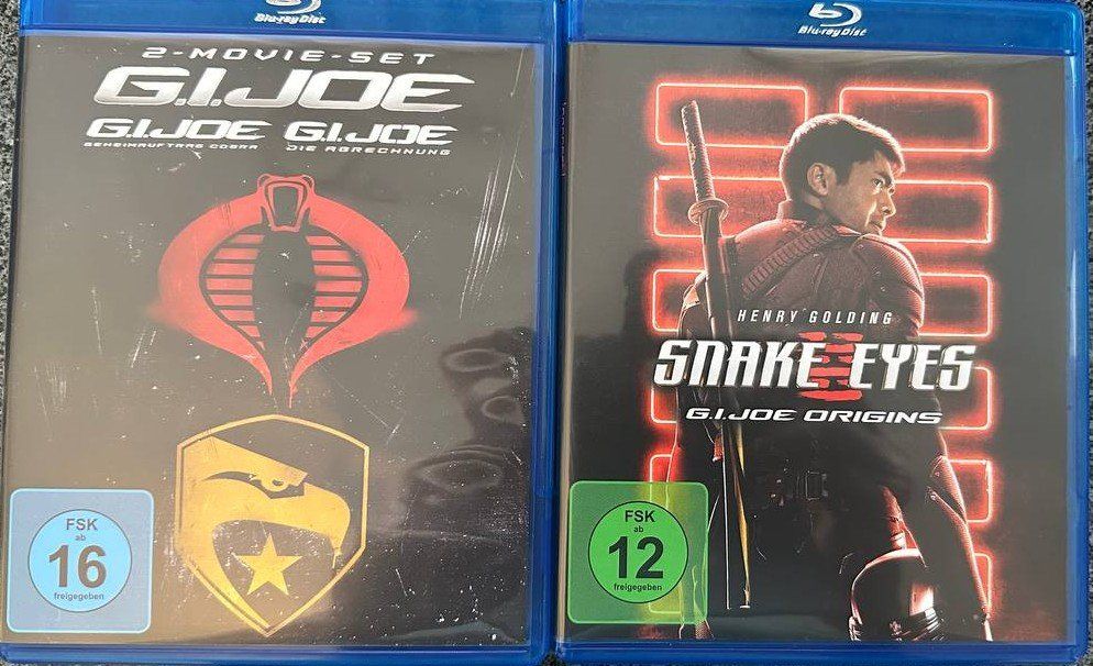 Tutti i DVDs: G.I. Joe Blu-ray 1 bis 3 – Usato da Beringen venduto da Mantafisch1