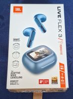 JBL LIVE FLEX 3 Kopfhörer, blau, neuwertig