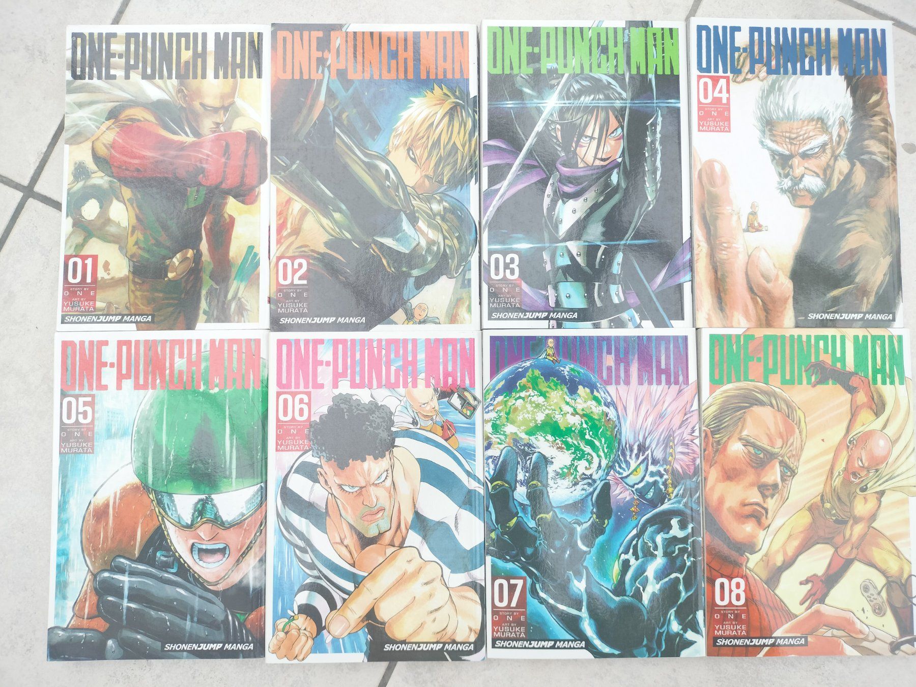 Fumetti: One Punch Man Manga 1-8 Englisch – Usato da Wil SG venduto da kaizzen