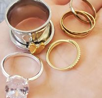 5 Ringe Set / Schmuck
