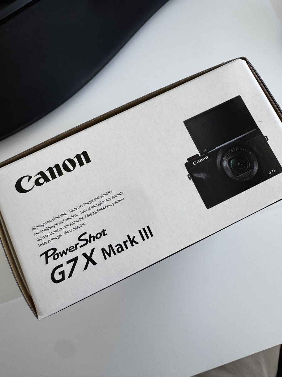 Canon Kamera: Canon G7X Mark III Powershot – Neu und originalverpackt aus Kriens von jedinho 1