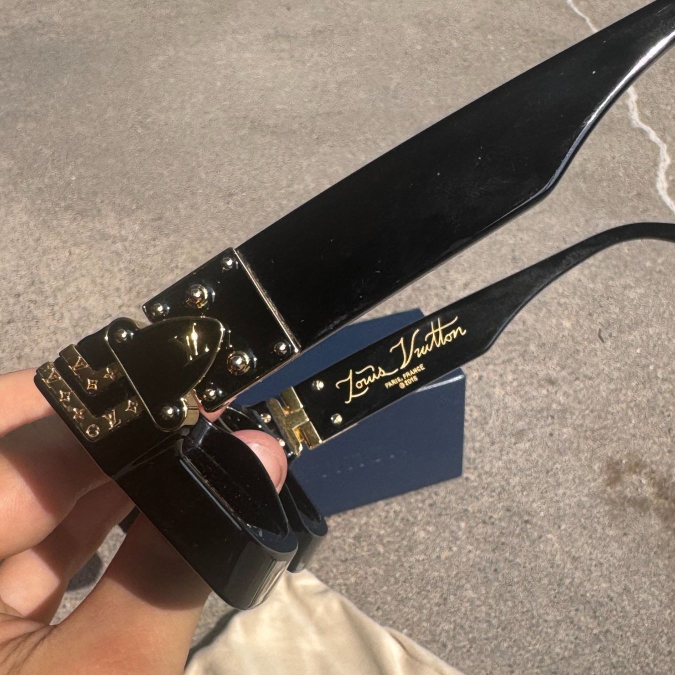 Louis Vuitton Occhiali & Lenti: Louis Vuitton Millionaire Virgil Abloh sunglasses – Usato da St. Gallen venduto da sourced_limited 1