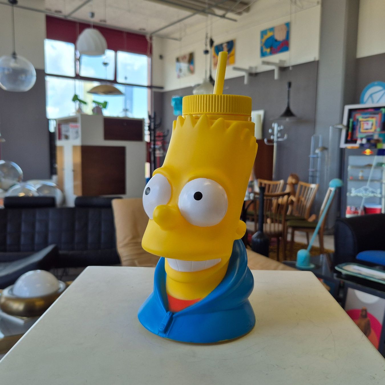 Gourdes & Thermos: Bart Simpson Trinkbecher Universal Studios Cup Water Bottle – D'occasion à Nottwil par Wondewa-Shop 9