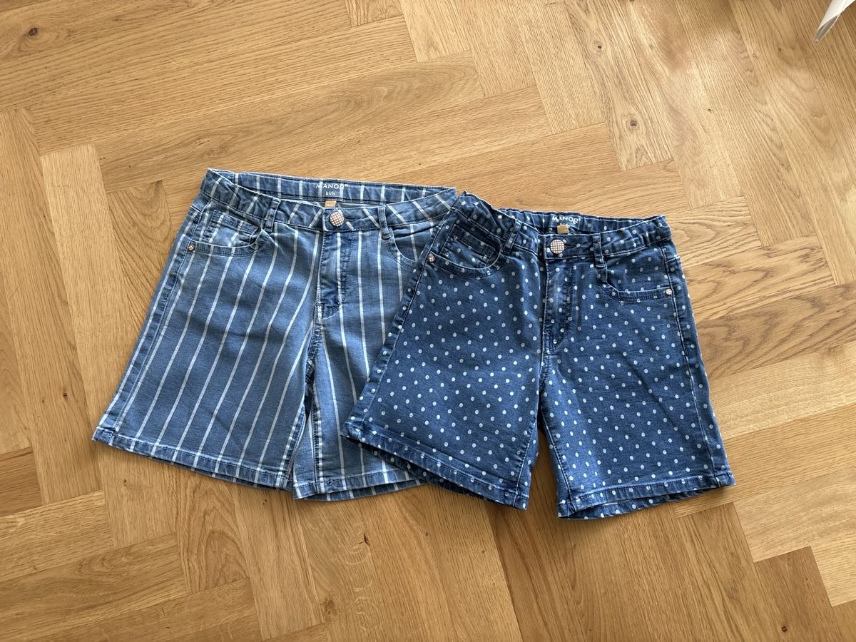 Manor Pantaloni: 2 Shorts von Manor, Grösse 134/140 – Nuovo (secondo la descrizione) da Wohlen AG venduto da Michi761