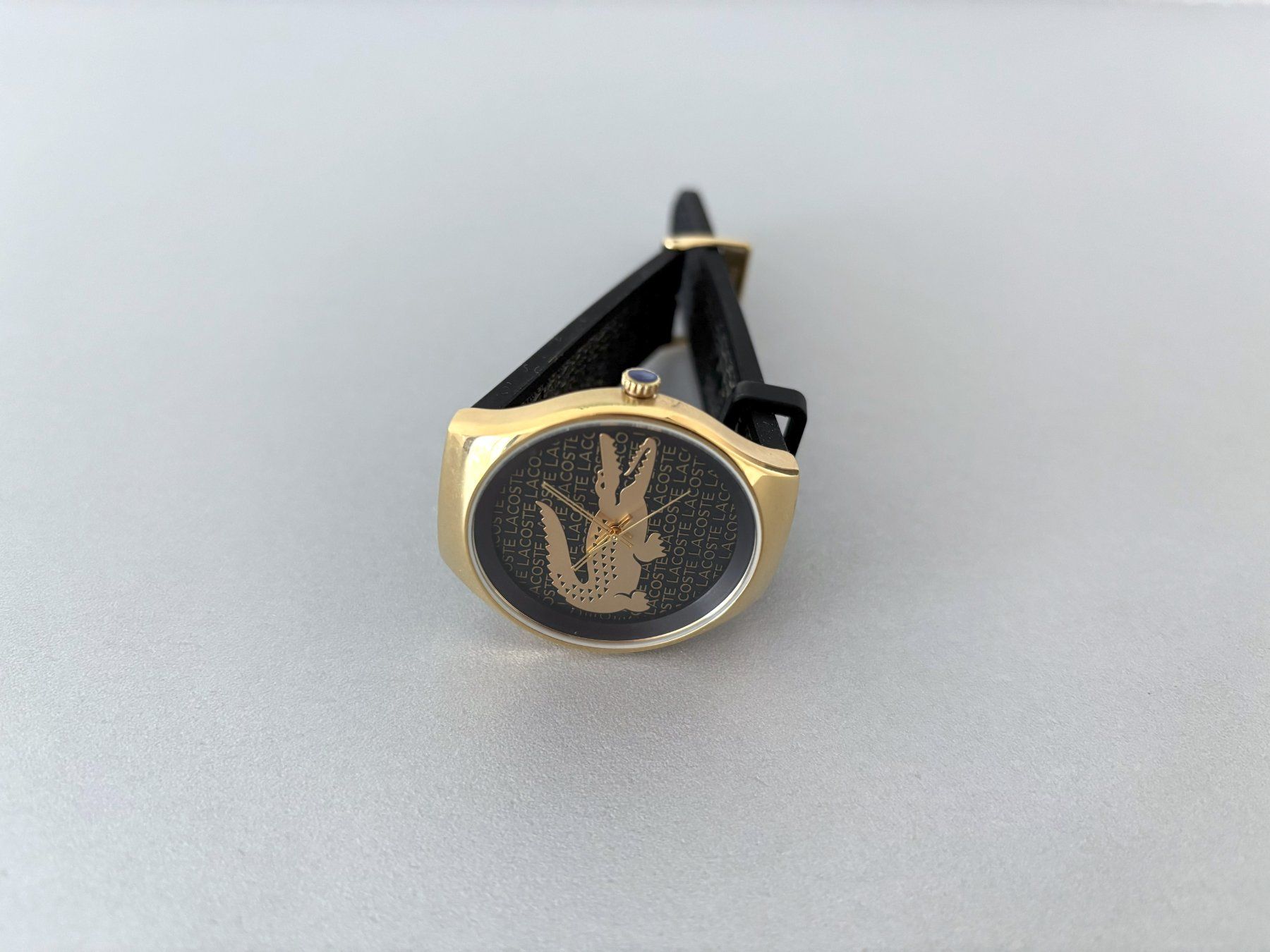 Lacoste Orologi: Lacoste Damenuhr, elegantes Golddesign Schmuck – Usato da Holzhäusern ZG venduto da paula_w