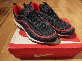 Nike Air Max dunkel blau-rot Gr.42 NEU
