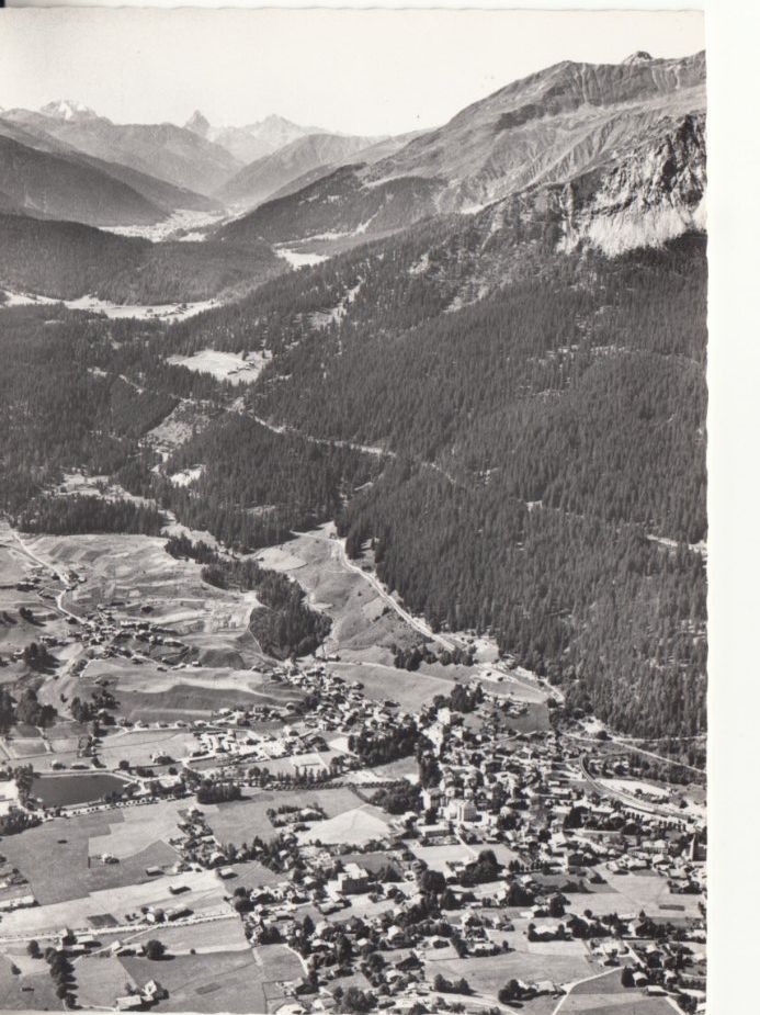 Cartoline postali: Klosters ca. 1960 – Usato da Bürglen TG venduto da StampGraf