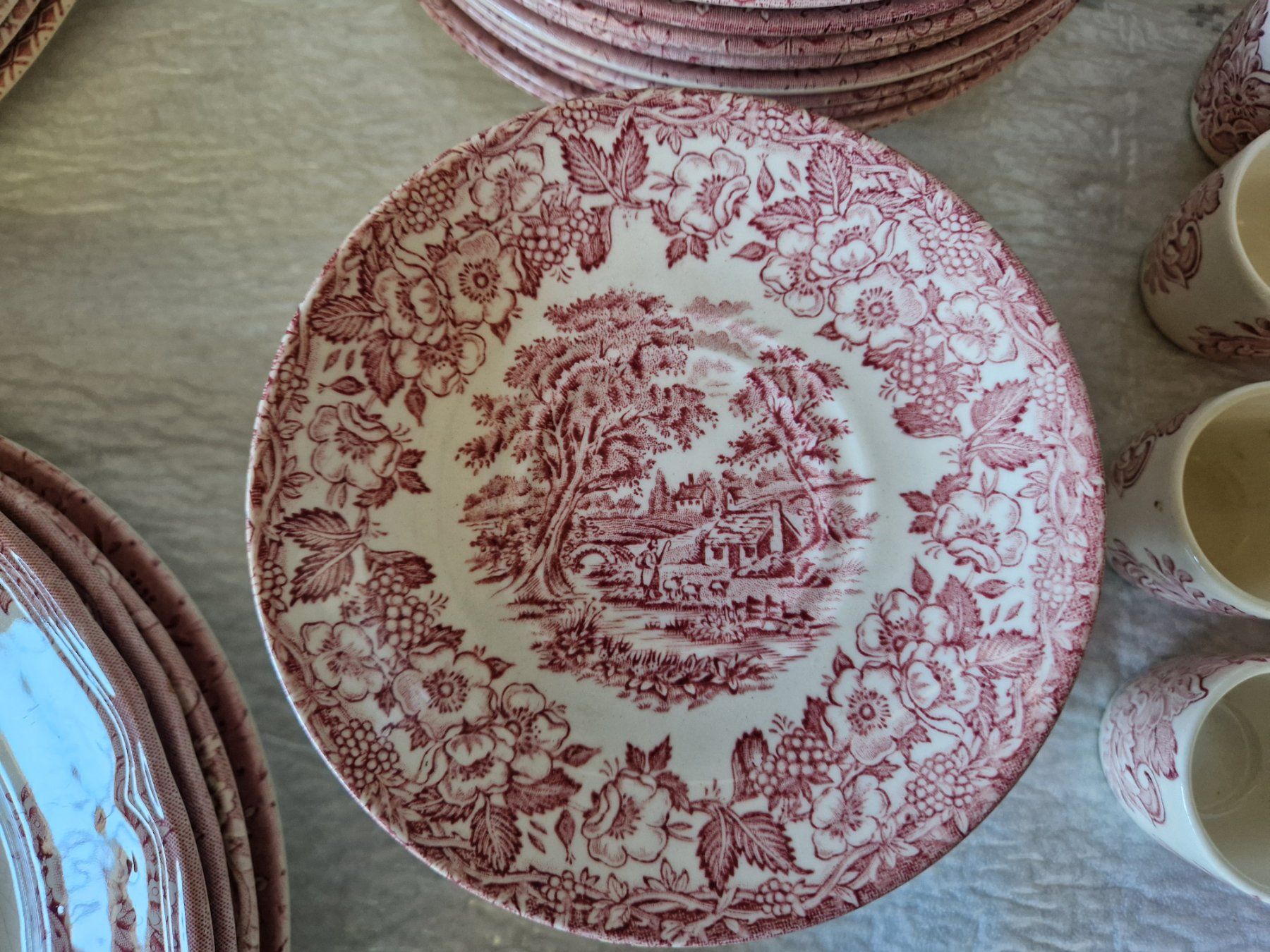 Teller: Englisches Porzellan Teller Set – Gebraucht aus Wädenswil von verebe 8