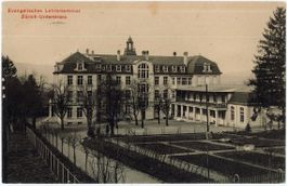 ZH 148 ZÜRICH-UNTERSTRASS Evang. Lehrerseminar 1911