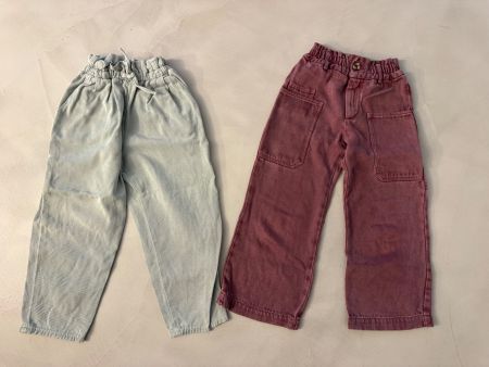 Paperbag-Hosen Zara Kleiderpaket 116