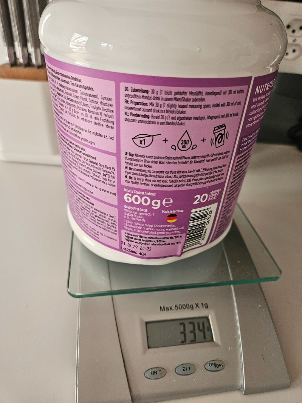 More Nutrition Cibi & Specialità: More milkshake cinnalicious – Usato da Ursenbach venduto da Heha1315 1