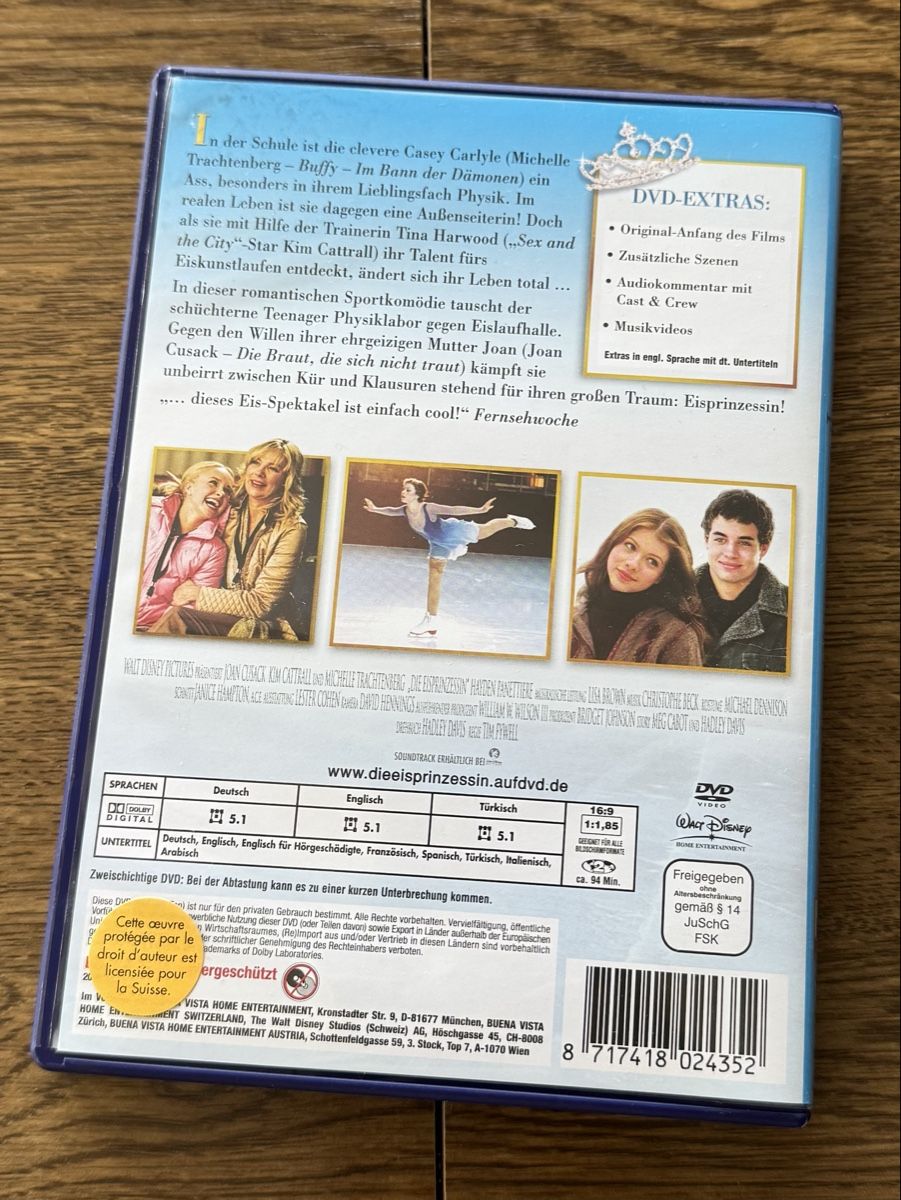 Tous les DVDs: Die Eisprinzessin DVD – D'occasion à Tuggen par jess_gls06 1