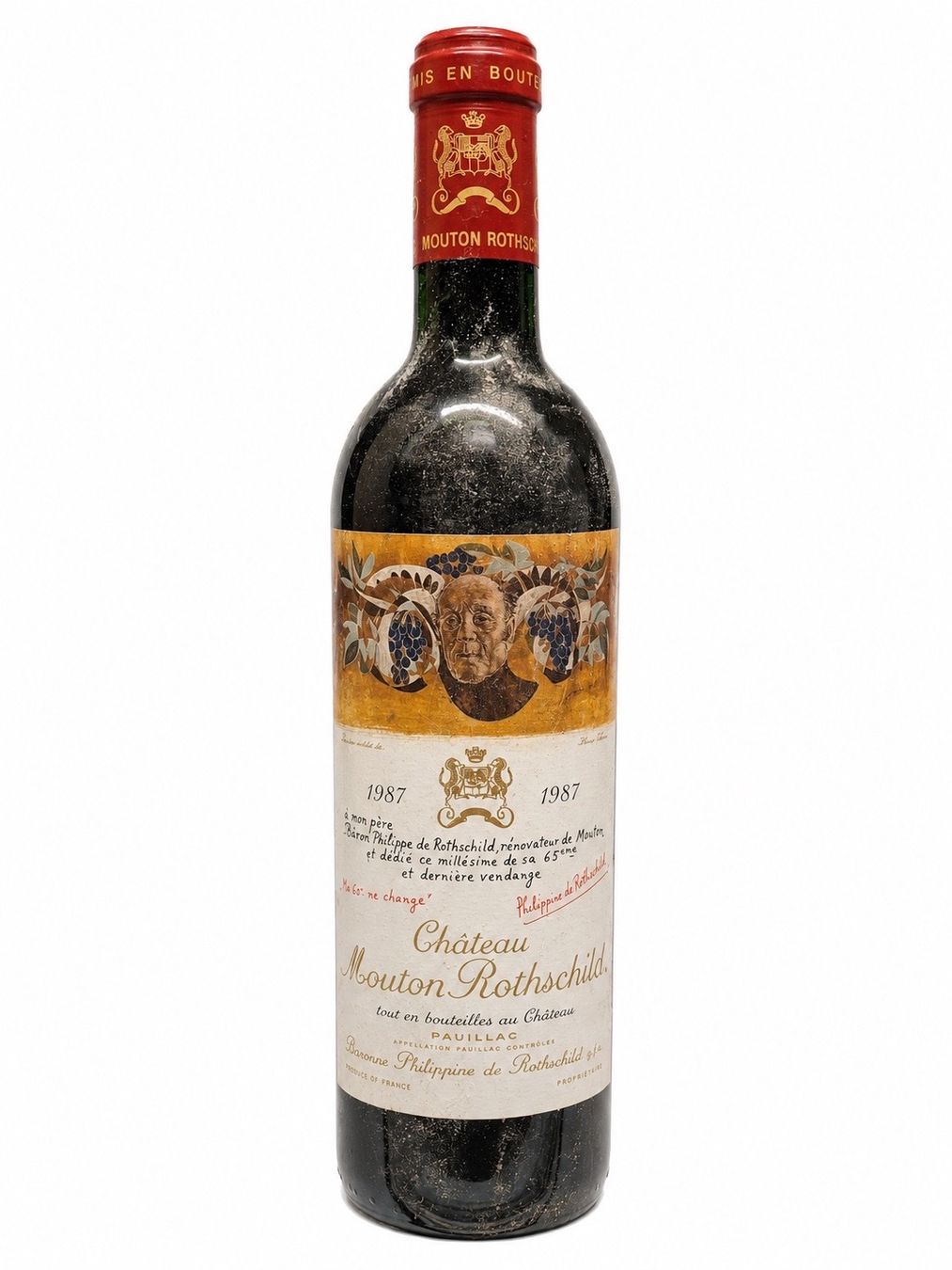 Mouton Rothschild Wein: Château Mouton Rothschild 1987 – Neu (gemäss Beschreibung) aus Martigny von len_7yxn