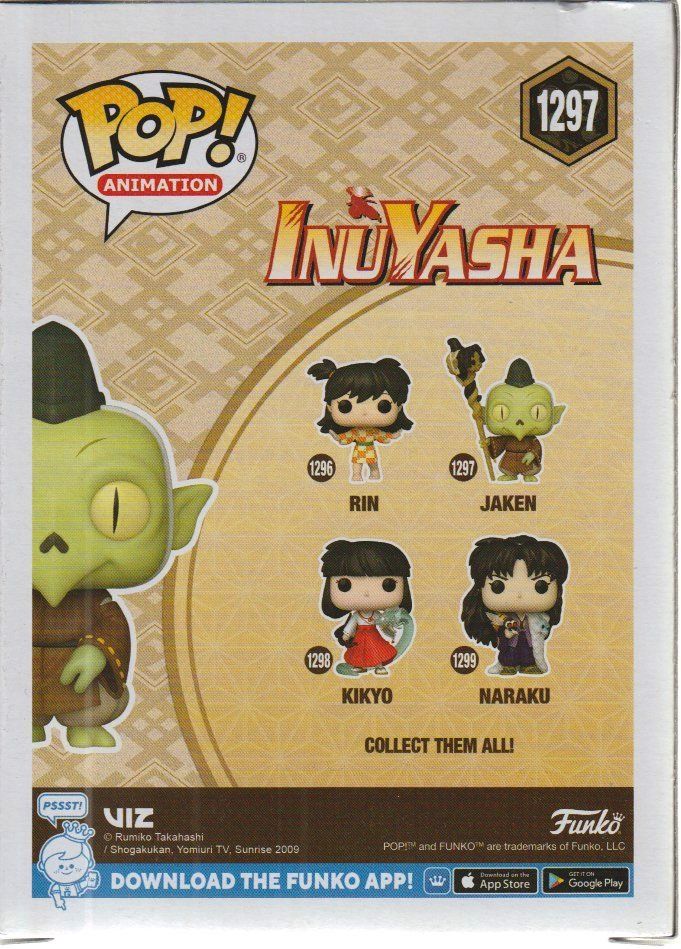 Funko Statuette: FUNKO POP! ANIMATION 1297 JAKEN - INUYASHA – Nuovo (secondo la descrizione) da Vezia venduto da Aquarius_Age 2