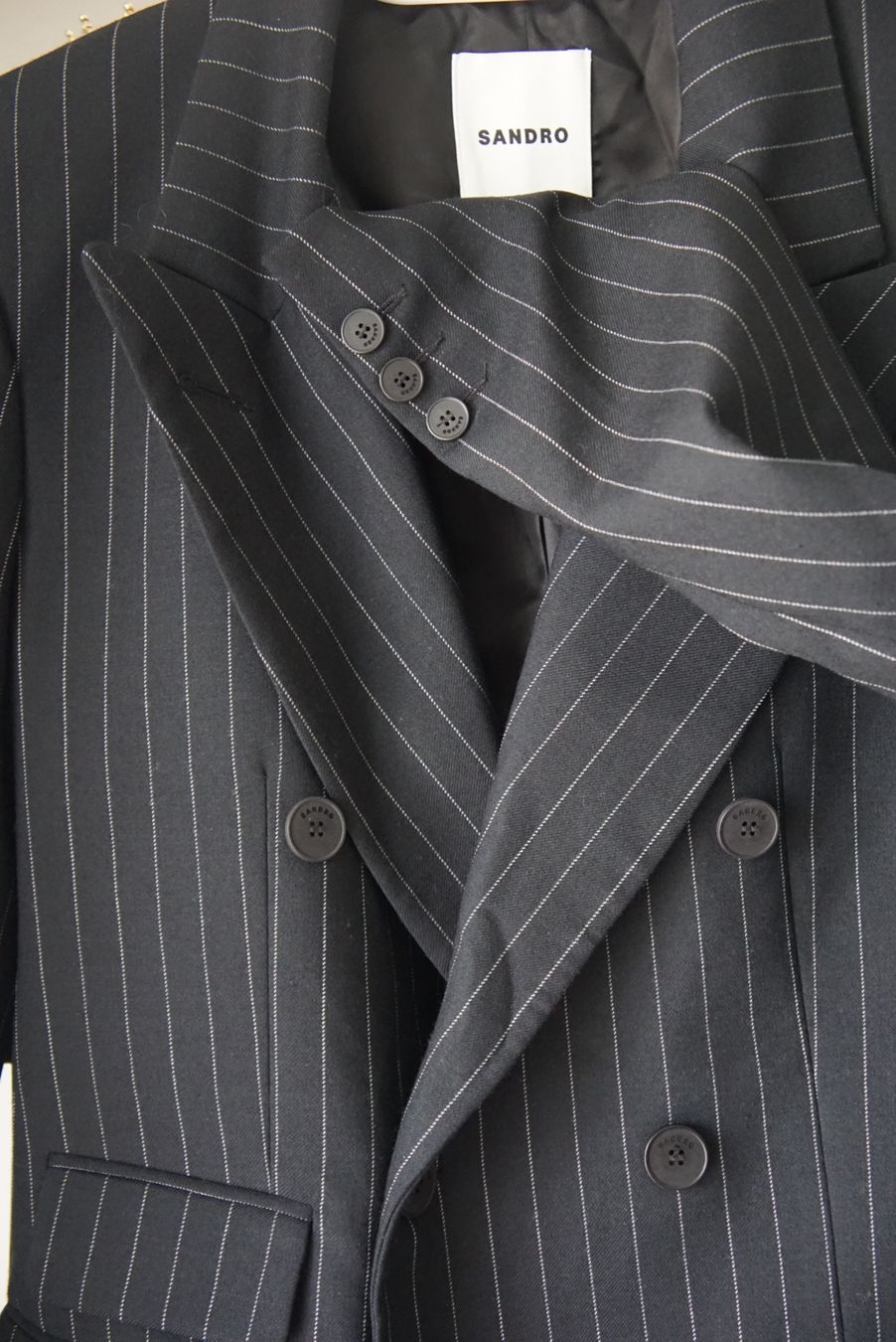 Sandro Giacche: SANDRO COURBEVOIE - BLAZER - BLACK – Nuovo (secondo la descrizione) da St. Gallen venduto da eli_c2kr 2