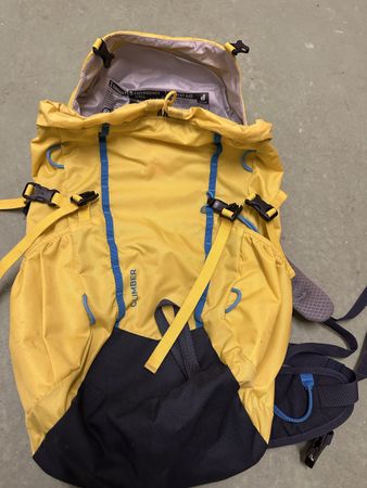 Deuter Rucksack Climber gelb guter Zustand