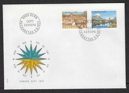 Europa CEPT 1977, Ersttagsbrief