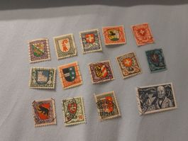 Lot Briefmarken Schweiz Pro Juventute