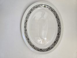 Vintage Servierplatte Duraline Hotel Ware Co. Ltd.