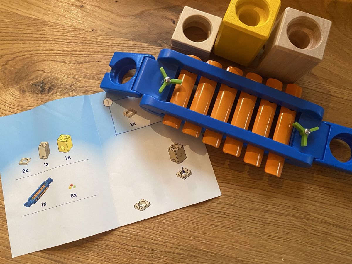 Quadrilla Giocattoli: Hape Quadrilla Kugelbahn Set – Usato da Ennetmoos venduto da Bris 3