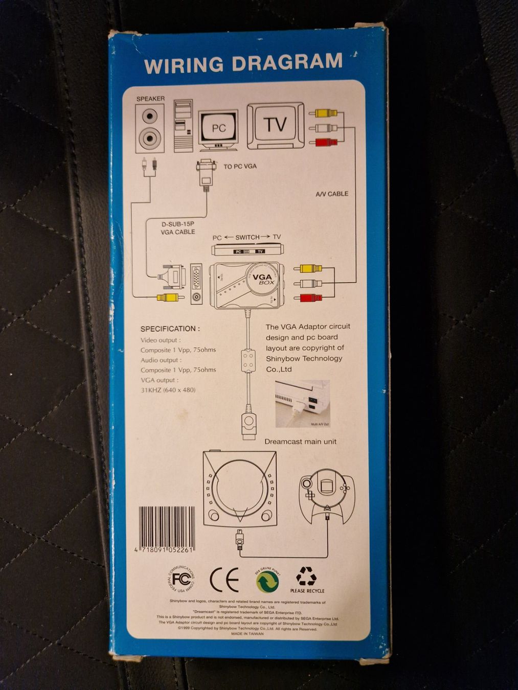 Giochi: VGA Adapter SEGA Dreamcast – Usato da Rain venduto da Rou_z26r 1