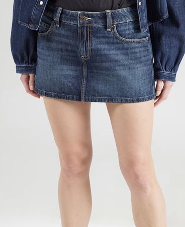 Minirock denim